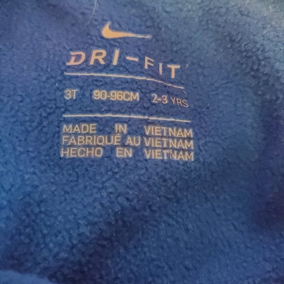 EUC Nike Dri-fit Toddler Hoddie with multi-color swoosh - Picture 4 of 15